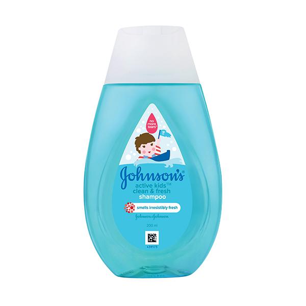 Johnson's Active Kids Clean & Fresh Shampoo 200ml