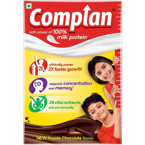 Complan Royale Chocolate Nutrition Drink 500g (Refill Pack)