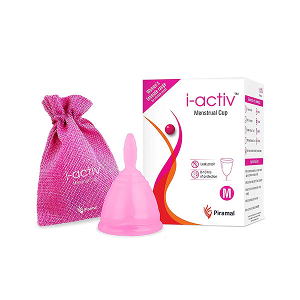 i-activ Menstrual Cup for Women (M)