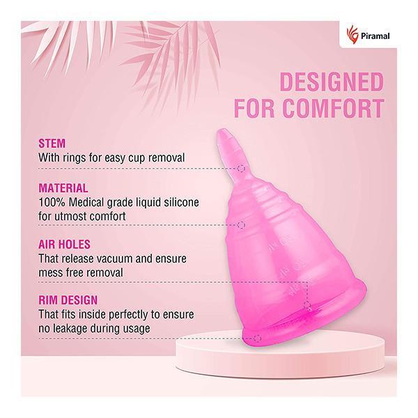 i-activ Menstrual Cup for Women (S)