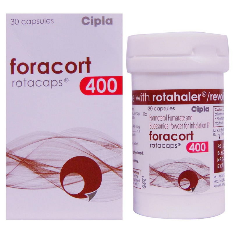 Foracort 400 Rotacaps 30's