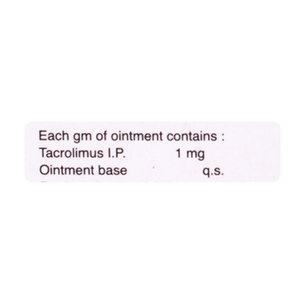 Tacrotor 0.1% Ointment 10g