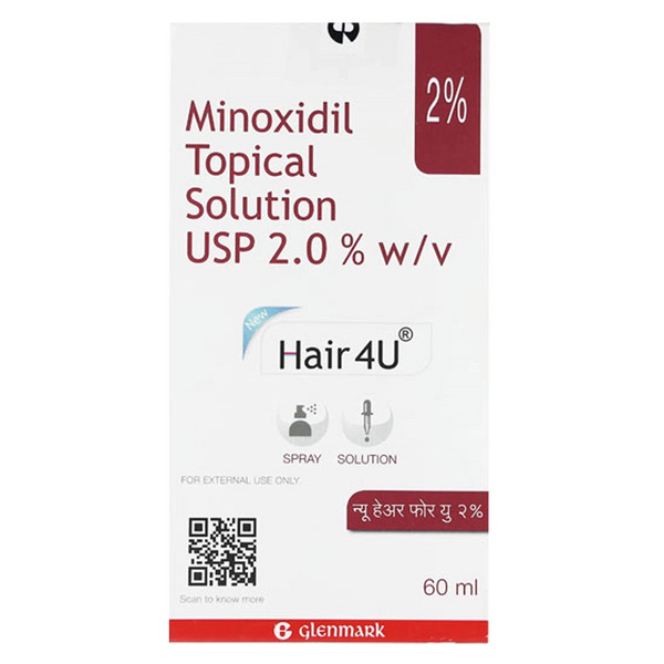 Hair 4U 2% Solution 60ml