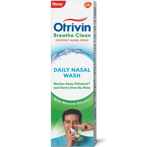 Otrivin Breathe Clean Isotonic Nasal Spray 100ml