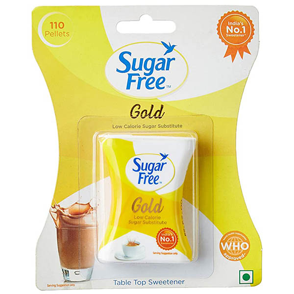 Sugar Free Gold Low Calorie Sweetener Pellets 110's