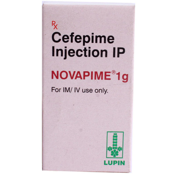 Novapime 1g Injection 10ml contains Cefepime 1g