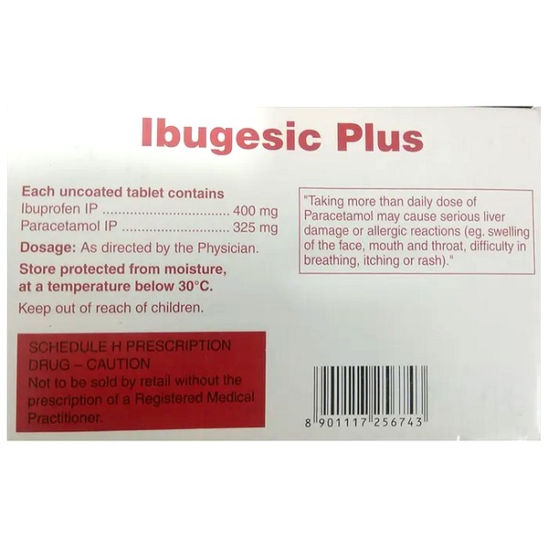 Ibugesic Plus Tablet 20's