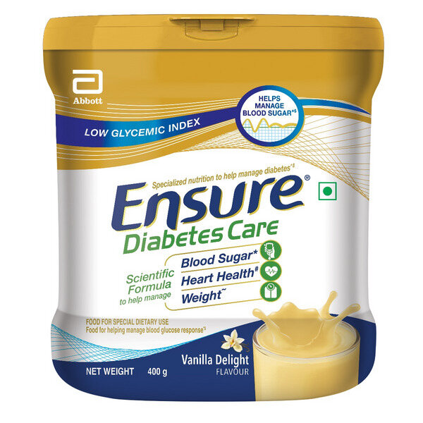 Ensure Diabetes Care Vanilla Delight Powder 400g (Jar)