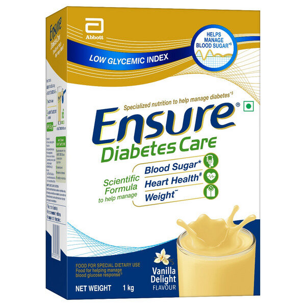 Ensure Diabetes Care Vanilla Delight Powder 1kg (Refill Pack)