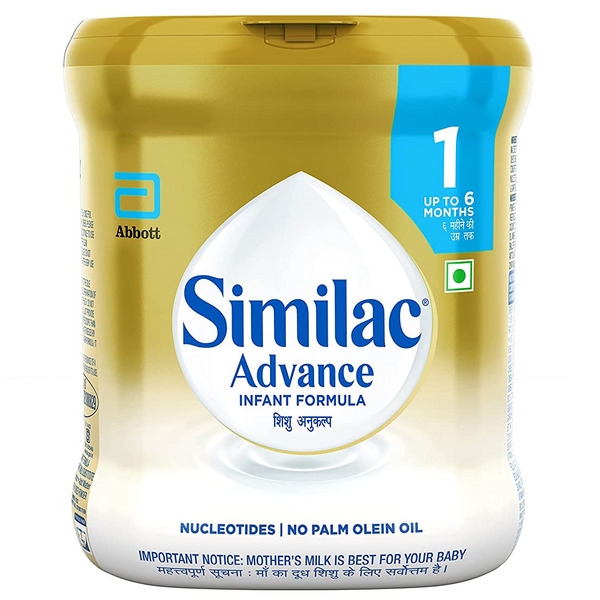 Similac Advance 1 Infant Formula Powder 400g Jar (upto 6 months)