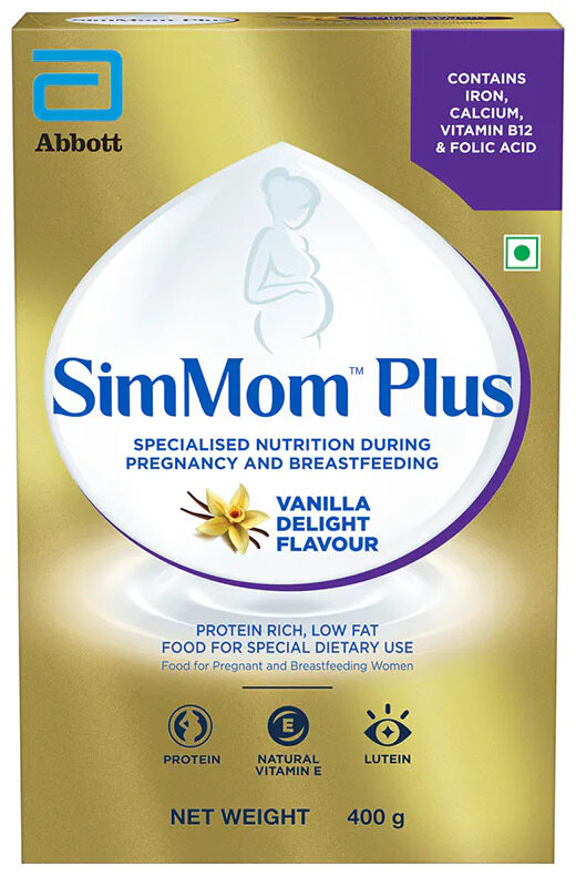 SimMom Plus Vanilla Delight Powder 400g (Refill Pack)