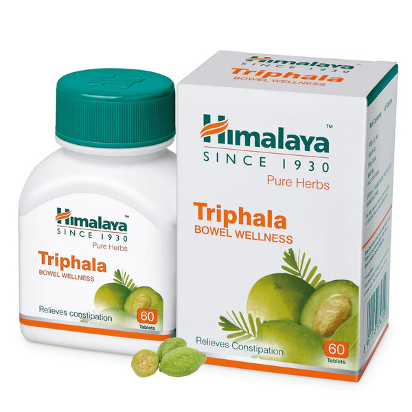 Himalaya Pure Herbs Triphala Bowel Wellness Tablet 60's
