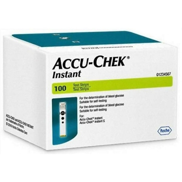 Accu-Chek Instant Test Strips 100's