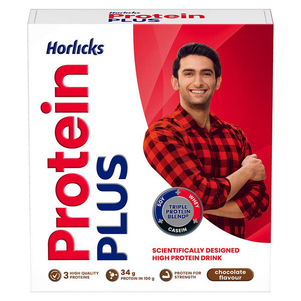 Horlicks Protein Plus Chocolate Powder 200g