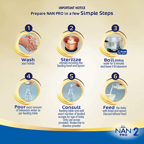 Nestle Nan Pro 2 Follow-Up Formula 400g (after 6 months)