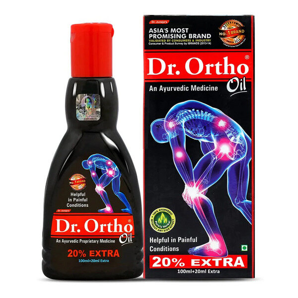 Dr. Ortho Pain Relief Ayurvedic Medicine Oil 120ml