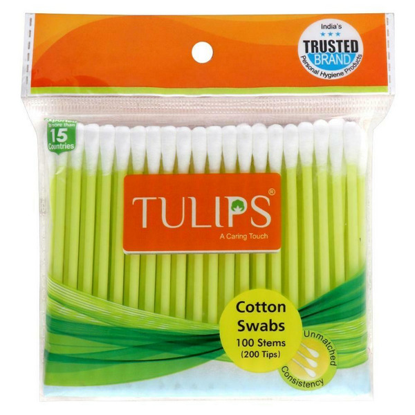 Tulips Cotton Ear Buds 100's