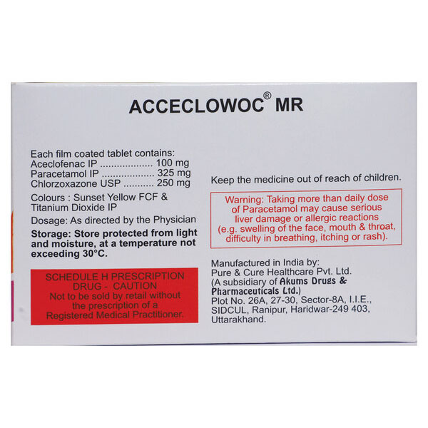 Acceclowoc MR Tablet 10's