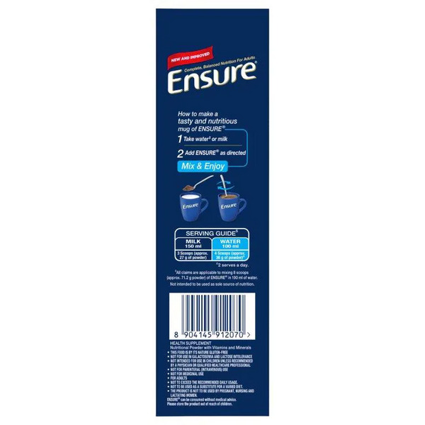 Ensure Chocolate Nutritional Powder 400g (Refill Pack)