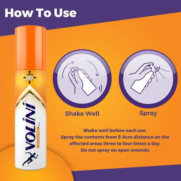 Volini Pain Relief Spray 40g