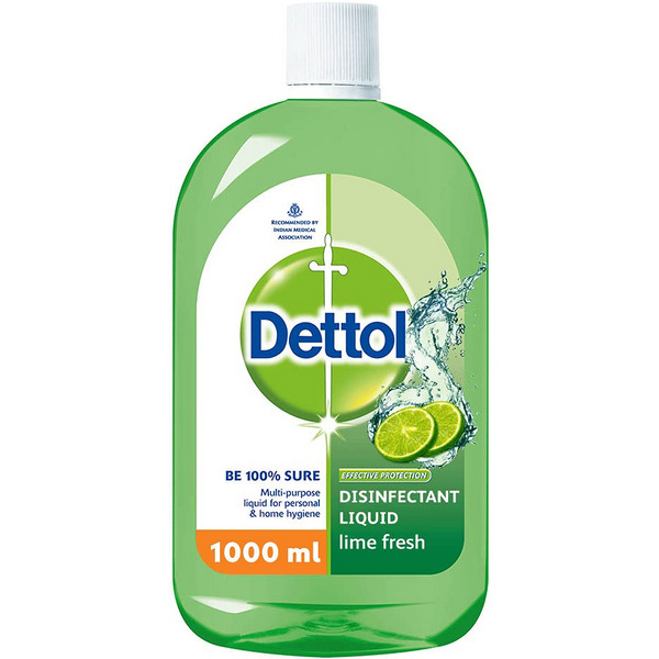 Dettol Disinfectant Lime Fresh Liquid 1L