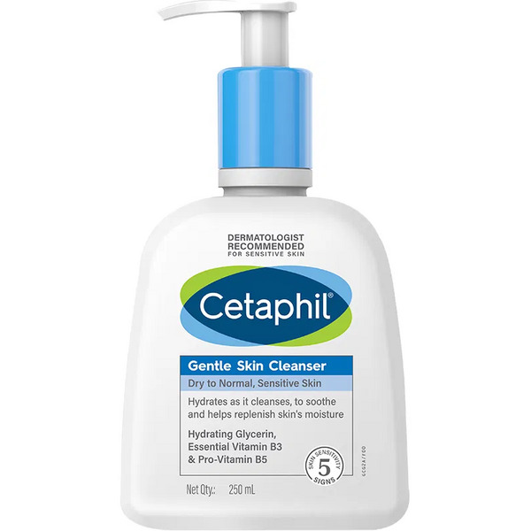 Cetaphil Gentle Skin Cleanser 250ml (Dry to Normal, Sensitive Skin)