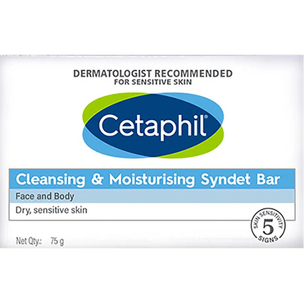Cetaphil Cleansing & Moisturising Syndet Soap Bar