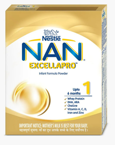Nestle Nan Excella Pro 1 Infant Formula 400g Refill Pack (upto 6 months)