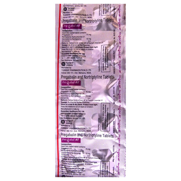 Pregaba NT Tablet 10's