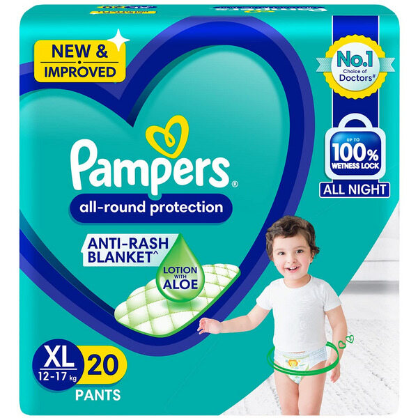 Pampers All Round Protection Diaper Pants XL 20's