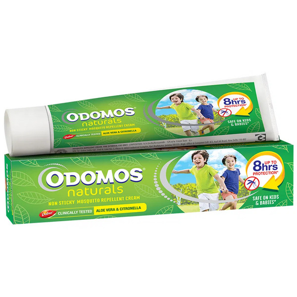 Odomos Naturals Non-Sticky Mosquito Repellent Cream 100g