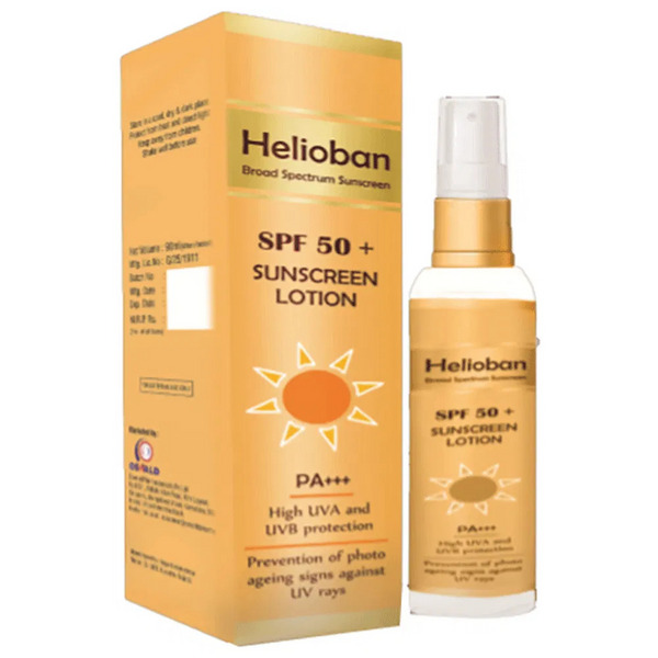 Helioban SPF 50+ Sunscreen Lotion 90ml