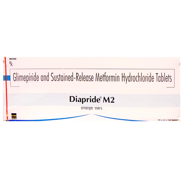 Diapride M2 Tablet 15's