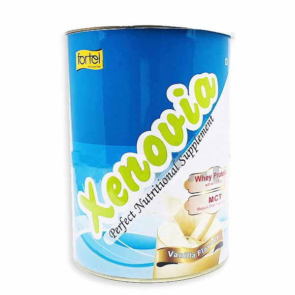 Xenovia Vanilla Flavour Powder 400g Tin