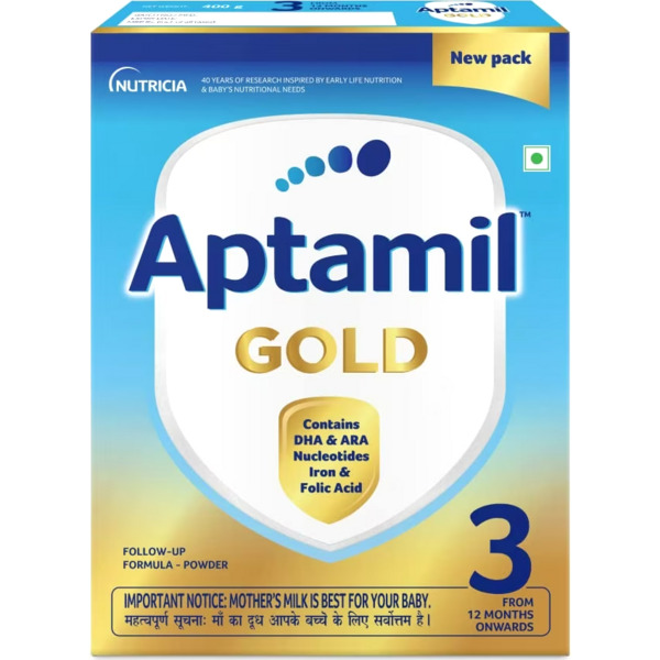Aptamil Gold Stage 3 Follow-Up Formula Powder 400g Refill (12 months onwards)
