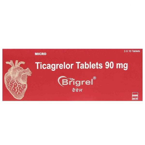 Brigrel 90 Tablet 10's
