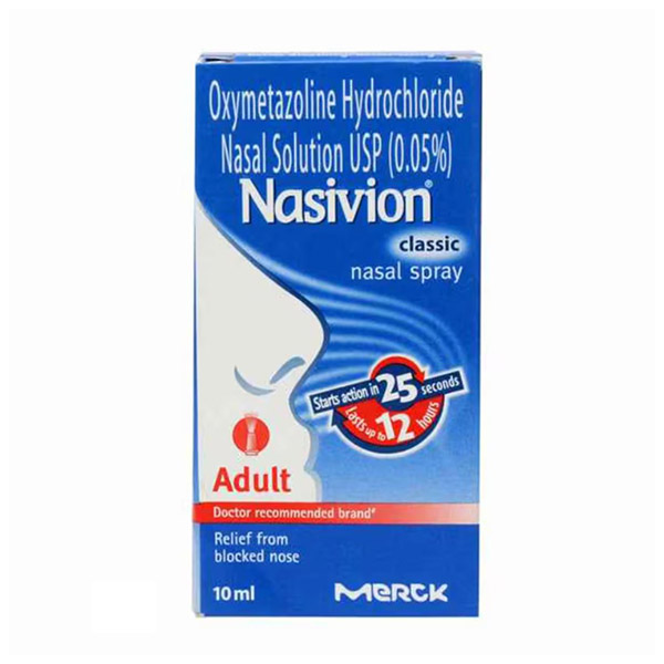 Nasivion 0.05% Adult Nasal Drops 10ml