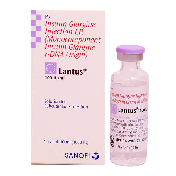 Lantus 100IU/ml Injection Solution 10ml