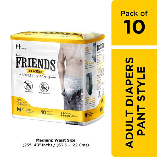 Friends Classic Adult Dry Pants Medium 10's