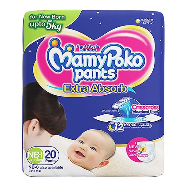 Buy Mamy Poko Pants XL Size Extra Large Absorb Diapers White Count26  Online at Low Prices in India  Amazonin