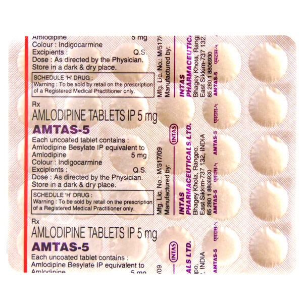 Amtas 5 Tablet 30's