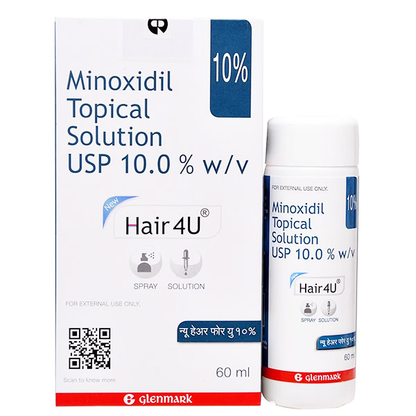 Hair 4U 10% Solution 60ml