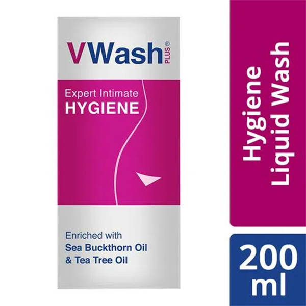 VWash Plus Expert Intimate Hygiene Liquid 200ml
