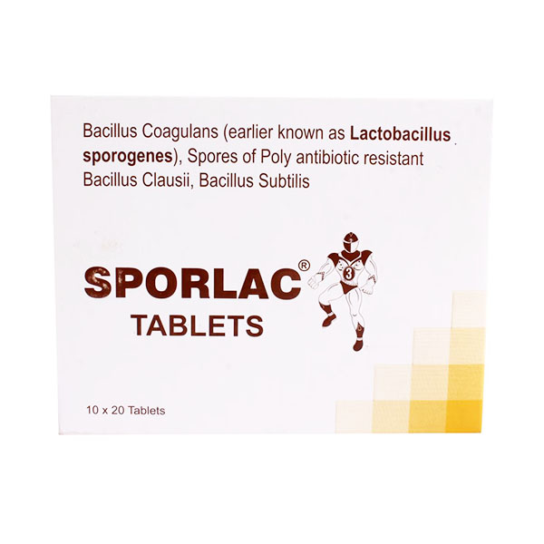 Sporlac Tablet 20's