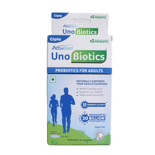 ActivStart Uno Biotics Sachet Sugar Free (1g each) 1's