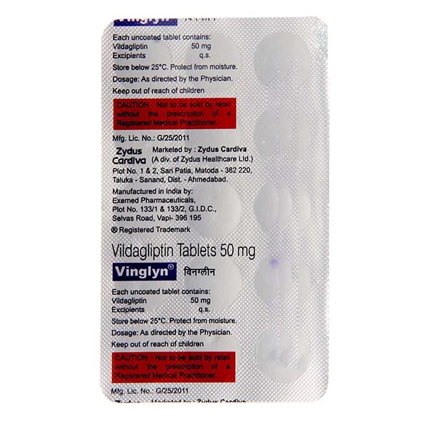 Vinglyn Tablet 15's