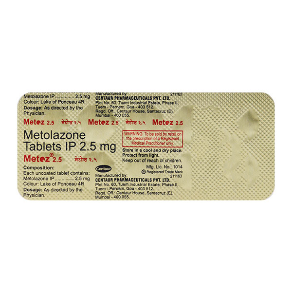 Metoz 2.5 Tablet 10's